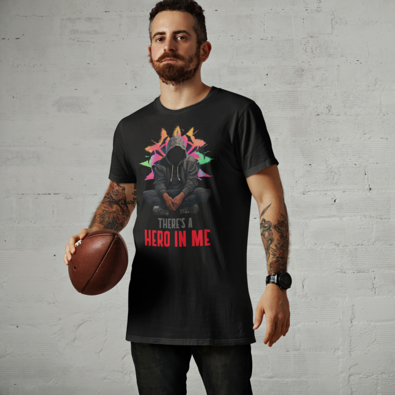 Hero In Me Men's Graphic T-Shirt