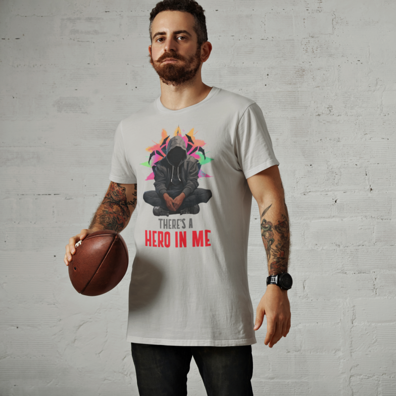 Hero In Me Men's Graphic T-Shirt